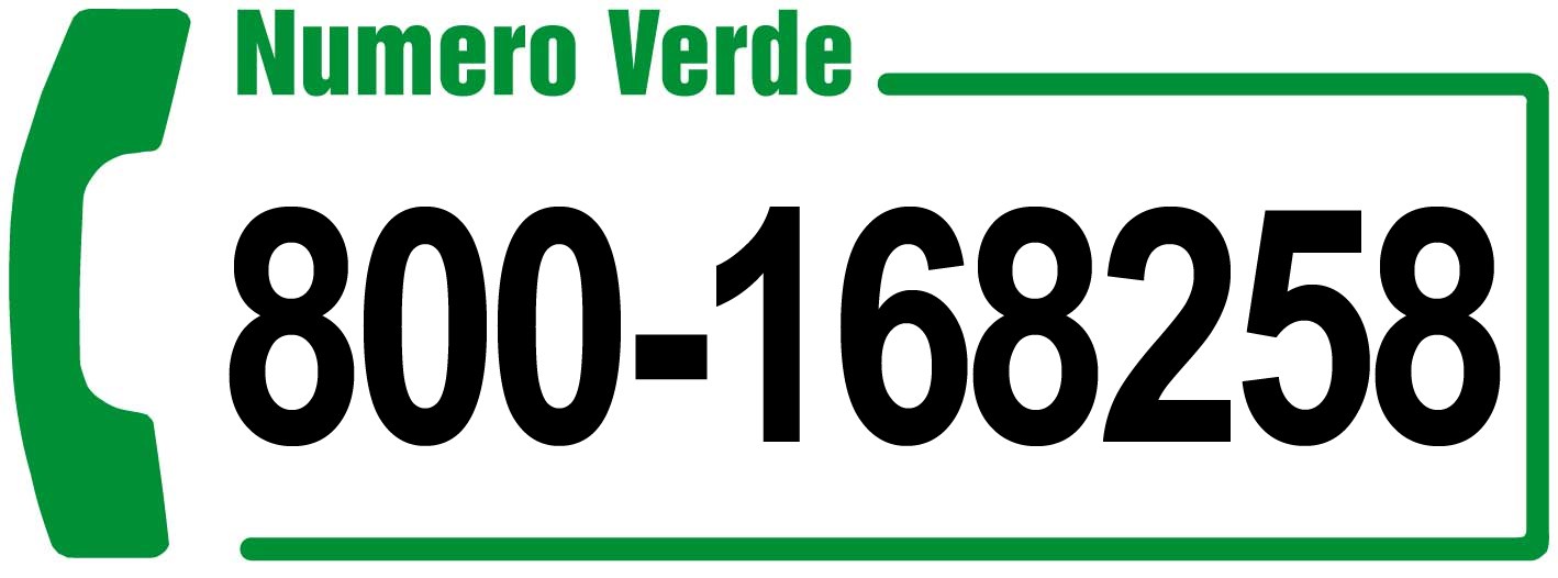 Numero Verde 800 168 258